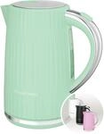 Russell Hobbs Wasserkocher [1,7L 2400W] Eden Pistazie, Edelstahlakzente