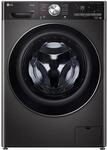 LG V9WD128H2B, Klasse A, Waschtrockner 12-8 kg, 1360 U/min, AI Direct Drive,
