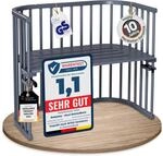 babybay Maxi extra gro&szlig;es Beistellbett aus massivem Buchenholz / Kinderbett H&ouml;he