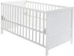 roba Kombi Kinderbett 70 x 140 - Gitterbett 3-fach h&ouml;henverstellbar - 3