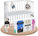 babybay Original Beistellbett aus massivem Buchenholz / kompakt & verwandelbar /