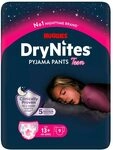 Drynites Huggies M&auml;dchen Windeln, Gr&ouml;&szlig;e XL (48-60 kg), 9 saugf&auml;hige H&ouml;schen,