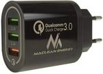 Maclean MCE479 USB-Ladeger&auml;t QC 3.0 | 3X USB Netzadapter 1x QC 3A 2X 2.1A 