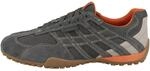 Geox Herren U Snake Original Sneaker, Grau, 42 EU