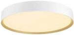 DECONA 42, Deckenaufbauleuchte, rund, 2700/3000 K, 23 W, PHASE, wei&szlig; / gold