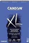 CANSON XL Mix-Media Block, DIN A2, 15 Blatt, 300 g/m&sup2;
