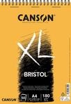 CANSON XL, Bristol Papier, sehr glattes Papier, 180 g/m&sup2;, an der kurzen Seite