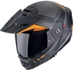 SCORPION ADX-2 LEWIS Matte Black-Orange S