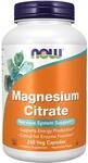 Now Foods, Magnesium Citrate, 400 mg, 240 vegetarische Kapseln, glutenfrei, sojafrei