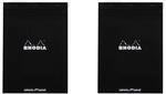 Rhodia 18559C DotPad Block (DIN A4, Dot Grid, 21 x 29.7 cm, 80 Blatt, ideal...