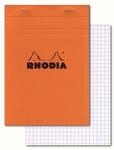 Rhodia 16200C - Notizblock (DIN A5, 14,8 x 21 cm, geheftet, kariert, 80 Blatt,