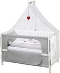roba Beistellbett 60 x 120 cm - Adam & Eule Room Bed - Babybett zum Anstellen an