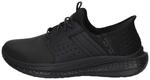 Skechers Herren Slade Zachary Slip-InTurnschuhe, Black Mesh / Leather, 42 EU