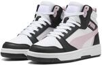 PUMA REBOUND V6, Unisex Sneaker, PUMA WHITE-ROSE MAUVE-PUMA BLACK,