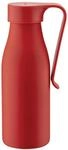 Alessi Away AST01 R - Doppelwandige Thermosflasche mit Infuser und Filter, aus