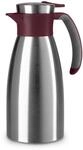 Emsa Soft Grip Isolierkanne, 1 Liter, Edelstahl, 12 Stunden hei&szlig; + 24 Stunden kalt,