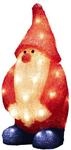 Konstsmide LED Acryl Weihnachtsmann, 32 warm wei&szlig;e Dioden, 24V, Au&szlig;en (IP44),