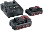 FLEX P-Set 22 Q Power 22 Q (Power 22 Q, P-Set, Ladeger&auml;t 18V + 2 Akkus 2,5Ah, 18 V,