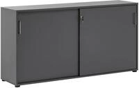 M&ouml;belpartner Denver Schiebet&uuml;renschrank Denver, 701489, Anthrazit, ca. 160,2...