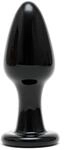 Sensual Glass Olga Analplug, Schwarz, 170 g