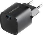 Intenso Power Adapter W30C&sup2; GaN, kompaktes USB-C Schnellladeger&auml;t mit 30 Watt,
