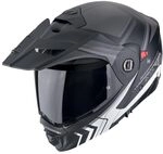 SCORPION ADX-2 LEWIS Matte Black-Silver XXL