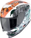 SCORPION EXO-JNR AIR The4elements White-Blue-Orange L
