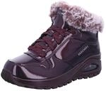 Skechers Damen UNO Rugged - Fall Air Fashion Stiefel, Burgunderrotes