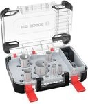 Bosch 9x PRO Multi Material Power Change Plus Lochs&auml;ge-Set &ndash; Transparentes Etui