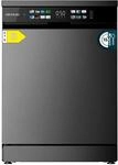 Cecotec Geschirrsp&uuml;ler 60 cm - Freistehend Bolero Aguazero 6210 Dark D. 15 Bestecke,