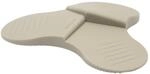 WAGNER Bodent&uuml;rstopper 3STOP COLOR TAUPE - Durchmesser &Oslash; 110 x 20 mm,...