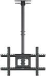 ONKRON N2L TV Deckenhalterung schwenkbar & Monitor 32-80 Zoll - max VESA 600x400