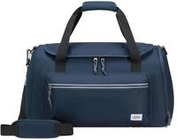 American Tourister BrightUp Zip Travel Bag, 52 cm, 44 L, Blue (Navy), Blue (Navy),