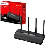 Mercusys MR27BE Wi-Fi 7 WLAN Router Dualband BE3600, 2 &times; 2,5G-Ports + 2 &times;