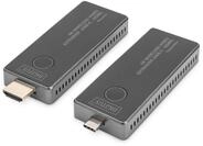 DIGITUS DS-55324 Wireless Video Extender &ndash; USB-C zu HDMI &ndash; UHD 4K 30 Hz &ndash; 30 m