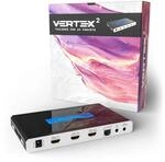 HDFury Vertex&sup2; HDF0115 4K HDMI Matrix-Umschalter und Extender 4x2, 18.5 x 11.5...