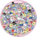 Ravensburger Puzzle 12001391 - Hello Kitty and Friends - 500 Teile Rundpuzzle...