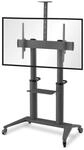 conecto TV St&auml;nder Standfu&szlig; rollbar 70-120 Zoll f&uuml;r viele Fernseher/Monitore I Mit