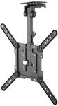 TV-Deckenhalterung f&uuml;r 23&ndash;55 Zoll, VESA 400x400, schwenkbar, klappbar, 20 kg