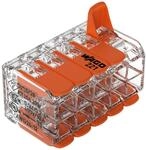 WAGO Verbindungsklemmen 221-420 | 10 Leiter, bis 4 mm&sup2;, COMPACT Kabelverbinder...