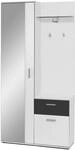 byLIVING Kompakt-Garderobe Jakob/Korpus in Wei&szlig;/Schubladen-Front in