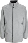 JACK & JONES Herren JJEHARRISON Wool Jacket SN 12258674,Light Grey Melange,XL