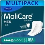 MoliCare MEN Pad 5 Tropfen Inkontinenzeinlagen f&uuml;r M&auml;nner, Schutz bei mittlerer