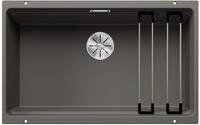 BLANCO ETAGON 700-U | Granitsp&uuml;le aus SILGRANIT vulkangrau | Einbauart: Unterbau 
