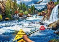 Ravensburger Puzzle 12000514 - White Water Rafting - 1000 Teile Puzzle f&uuml;r