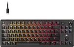 Corsair K70 Core TKL RGB Tenkeyless Mechanische Gaming-Tastatur, MLX Red V2,
