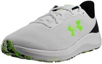 Under Armour Charged Pursuit 4 Track Herren-Laufschuhe, Wei&szlig;, Schwarz, Hyper Green,