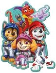 Trefl - Holzpuzzle: Paw Patrol, Die Abenteuer mit Paw Patrol | 50 Teile,