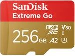 SANDISK 256GB Extreme Go Micro SDXC Karte (F&uuml;r Android Smartphones und Tablets,