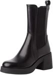 Tamaris Damen Stiefel Leder schwarz 36
